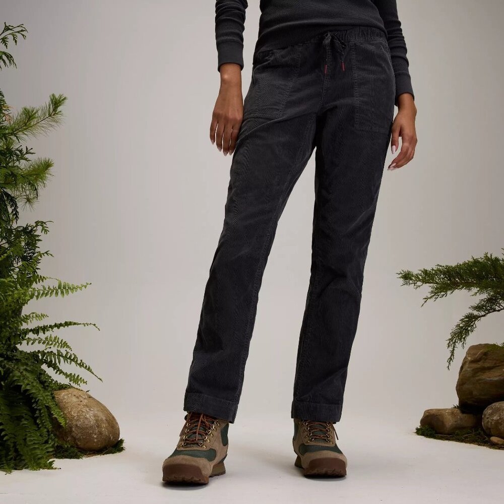 NWT Alpine Design Women's Cord Hike Pants, XS, Deep Slate